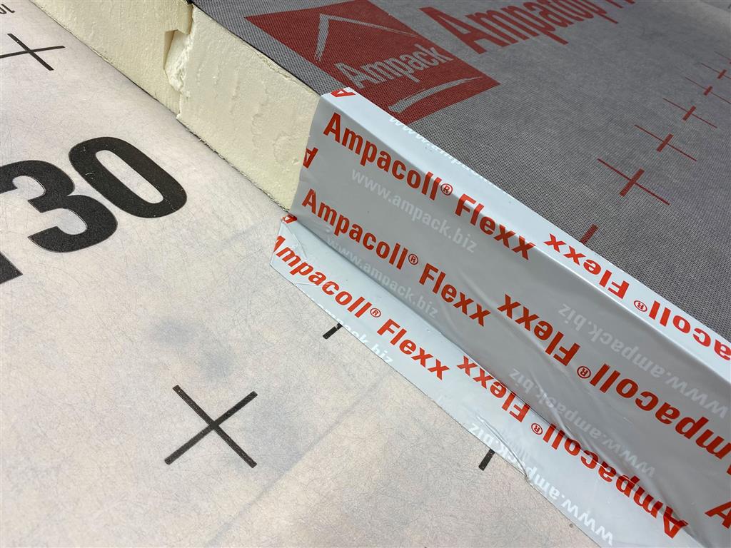 Ampack Klebetechnik Ampacoll Flexx pro 60mm x40m (für innen+aussen)Dehnbares Acrylklebeb.