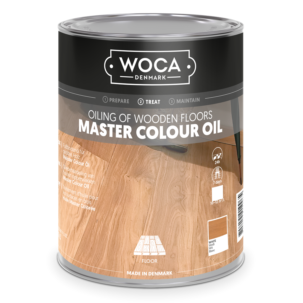 WoCa Meister-Bodenöl weiß 1,0 Liter