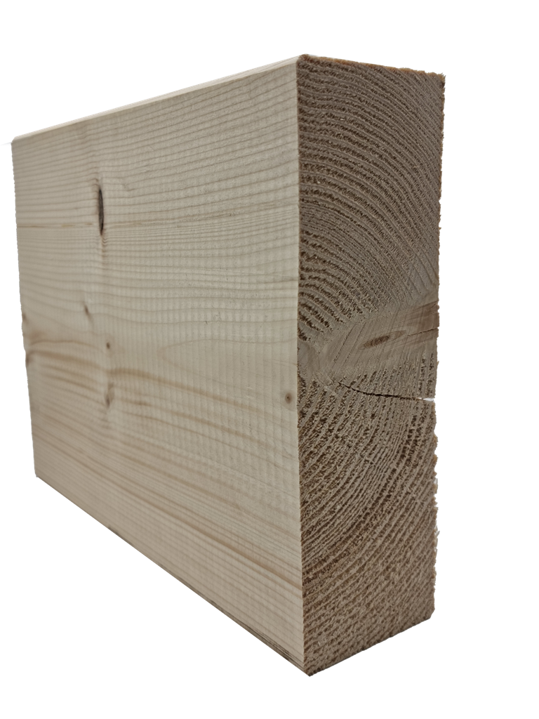 8x24 cm Konstruktionsvollholz NSi nach Liste C24 nach DIN EN 15497:2014, HF 15% +/- 3%