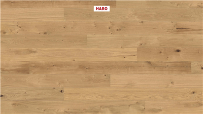 Haro Fertigparkett LHD Serie 2500 Eiche invisible, ultramattlackiert, strukturiert