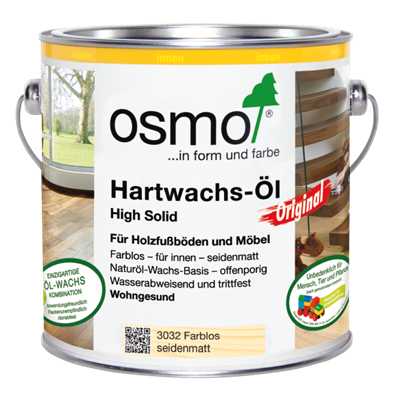 Osmo Hartwachsöl "Original" Farblos SM 3032 2,50 Liter