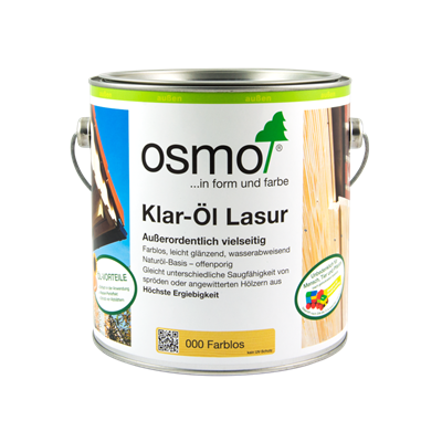 Osmo Klar-Öl Lasur 0,75 Liter