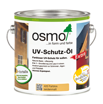 Osmo UV-Schutz-Öl Extra Farblos 420 2,50 Liter