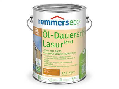 Remmers eco Dauerschutz Lasur 2,50 Liter Kiefer RC-270