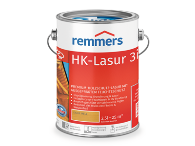 Remmers HK-Lasur 3in1 plus  2,50 Liter Eiche hell RC-365