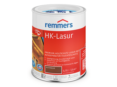 Remmers HK-Lasur 3in1 plus  0,75 Liter Nussbaum RC-660