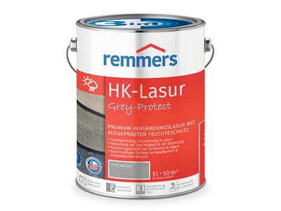 Remmers Aqua HK-Lasur 3in1 plus 2,50 Liter Platingrau
