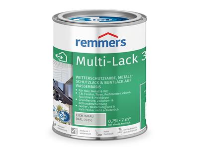 Remmers Multi-Lack 3in1 0,75 Ltr. Lichtgrau RAL 7035
